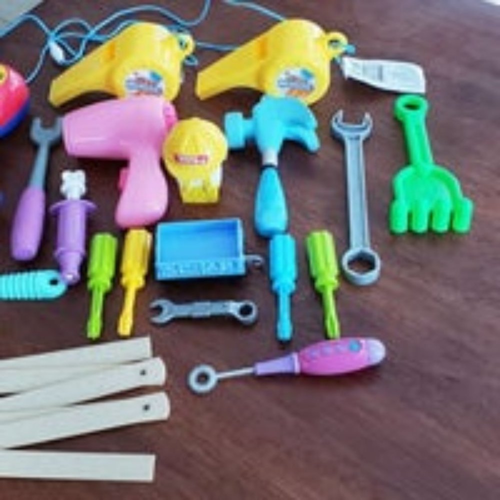 Lot of Kid's Tools and Accessories Bundle